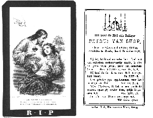 Bidprentje van Petrus van Gurp Bidprentje van Petrus van Gurp